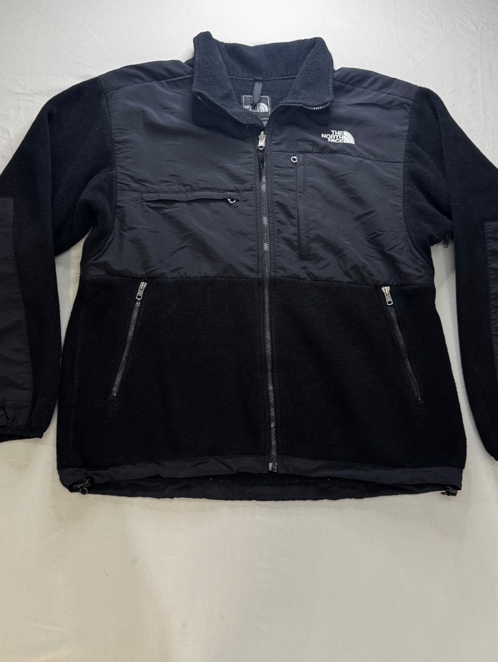 The North Face Denali Fleece Jacket Men’s M Black Full Zip Polartec
